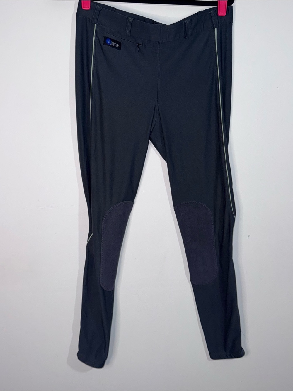 Irideon Womens Gray Equestrian Riding Tights Horseback Stretch Pants